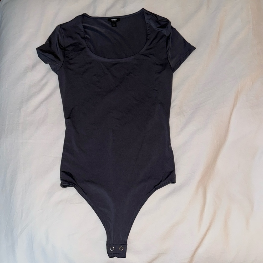 Express Grey Bodysuit